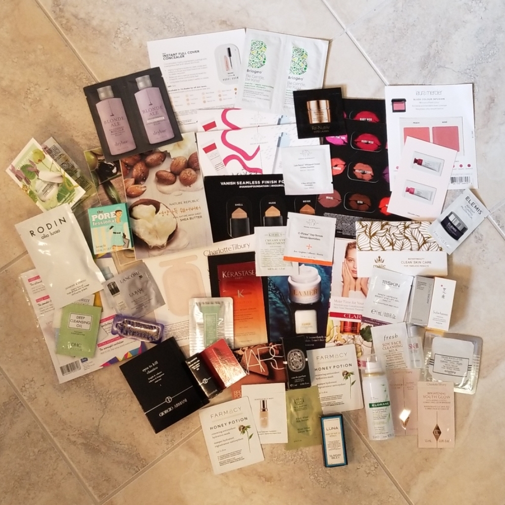 Luxury & Prestige Beauty samples